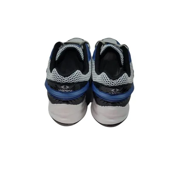 APEX mens Running Shoes V551 White/Blue ( Size US 8) - Picture 4 of 15